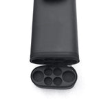 Maxbell Billiard Cue Bag 1/2 Billiard Carrying Cases Protector Organizer for Games Black 6 Hole