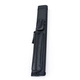 Maxbell Billiard Cue Bag 1/2 Billiard Carrying Cases Protector Organizer for Games Black 6 Hole
