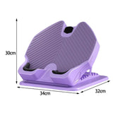 Maxbell Slant Board for Calf Stretching Incline Board Non Slip for Heel Workout Purple