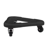 Maxbell Abdominal Muscle Disc Universal Wheel Home Gym Fitness Ab Rollers Sport black