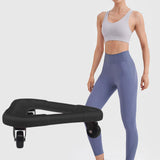Maxbell Abdominal Muscle Disc Universal Wheel Home Gym Fitness Ab Rollers Sport black
