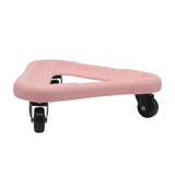 Maxbell Abdominal Muscle Disc Universal Wheel Home Gym Fitness Ab Rollers Sport pink