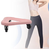Maxbell Abdominal Muscle Disc Universal Wheel Home Gym Fitness Ab Rollers Sport pink