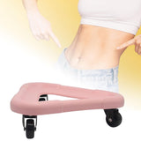 Maxbell Abdominal Muscle Disc Universal Wheel Home Gym Fitness Ab Rollers Sport pink