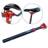 Maxbell Lightweight Bike Seat Post Shock Absorber 350mm Mountain Bicycle Seatpost No Sleeve