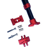 Maxbell Lightweight Bike Seat Post Shock Absorber 350mm Mountain Bicycle Seatpost with 30.4 Sleeve