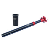 Maxbell Lightweight Bike Seat Post Shock Absorber 350mm Mountain Bicycle Seatpost with 30.4 Sleeve