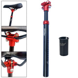 Maxbell Lightweight Bike Seat Post Shock Absorber 350mm Mountain Bicycle Seatpost with 30.4 Sleeve