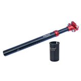 Maxbell Lightweight Bike Seat Post Shock Absorber 350mm Mountain Bicycle Seatpost with 31.6 Sleeve
