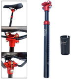 Maxbell Lightweight Bike Seat Post Shock Absorber 350mm Mountain Bicycle Seatpost with 31.6 Sleeve