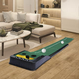 Maxbell Indoor Golf Putting Mat with Ball Return Trainer Fairway for Outdoor Office