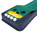 Maxbell Indoor Golf Putting Mat with Ball Return Trainer Fairway for Outdoor Office