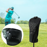 Maxbell Golf Club Head Cover with No. Tag Water Resistant Plush Lined for 3 5
