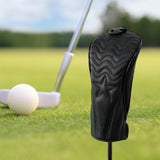 Maxbell Golf Club Head Cover with No. Tag Water Resistant Plush Lined for 3 5