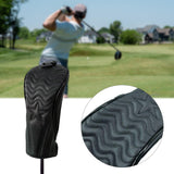 Maxbell Golf Club Head Cover with No. Tag Water Resistant Plush Lined for 3 5