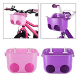 Maxbell Multifunction Child Bike Basket doll Seat for Outdoor Riding Road Bike Pink