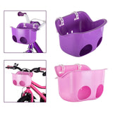 Maxbell Multifunction Child Bike Basket doll Seat for Outdoor Riding Road Bike Pink