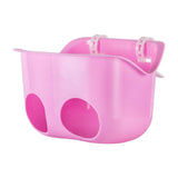 Maxbell Multifunction Child Bike Basket doll Seat for Outdoor Riding Road Bike Pink