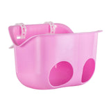 Maxbell Multifunction Child Bike Basket doll Seat for Outdoor Riding Road Bike Pink