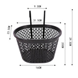 Maxbell Multifunction Bike Basket Lightweight Detachable for Outdoor Decoration