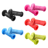 Maxbell Rubber Bicycle Handlebar Grips Comfortable 0.87in for Kids Bike Child Boys Pink