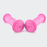Maxbell Rubber Bicycle Handlebar Grips Comfortable 0.87in for Kids Bike Child Boys Pink