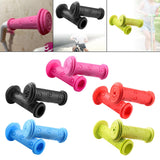 Maxbell Rubber Bicycle Handlebar Grips Comfortable 0.87in for Kids Bike Child Boys Pink