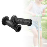 Maxbell Rubber Bicycle Handlebar Grips Comfortable 0.87in for Kids Bike Child Boys Black