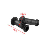 Maxbell Rubber Bicycle Handlebar Grips Comfortable 0.87in for Kids Bike Child Boys Black