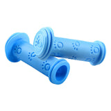 Maxbell Rubber Bicycle Handlebar Grips Comfortable 0.87in for Kids Bike Child Boys Blue