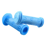 Maxbell Rubber Bicycle Handlebar Grips Comfortable 0.87in for Kids Bike Child Boys Blue