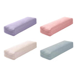 Maxbell Professional Yoga Bolster with Carry Handle Pillow for Legs Restorative Yoga Purple