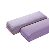 Maxbell Professional Yoga Bolster with Carry Handle Pillow for Legs Restorative Yoga Purple