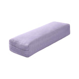 Maxbell Professional Yoga Bolster with Carry Handle Pillow for Legs Restorative Yoga Purple