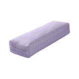 Maxbell Professional Yoga Bolster with Carry Handle Pillow for Legs Restorative Yoga Purple