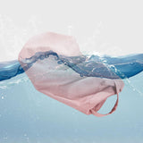 Maxbell Professional Yoga Bolster with Carry Handle Pillow for Legs Restorative Yoga Pink