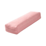 Maxbell Professional Yoga Bolster with Carry Handle Pillow for Legs Restorative Yoga Pink