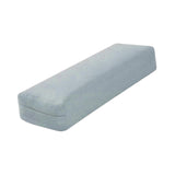 Maxbell Professional Yoga Bolster with Carry Handle Pillow for Legs Restorative Yoga Gray