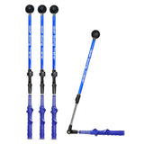 Maxbell Golf Swing Trainer to Improve Hinge, Forearm Rotation, Shoulder Turn Durable Blue