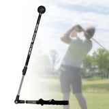 Maxbell Golf Swing Trainer to Improve Hinge, Forearm Rotation, Shoulder Turn Durable Black