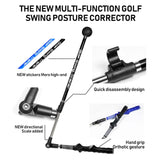 Maxbell Golf Swing Trainer to Improve Hinge, Forearm Rotation, Shoulder Turn Durable Black