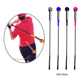 Maxbell Portable Golf Swing Training Aid Practice Position Correction Women Men 100cm Gray