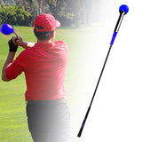 Maxbell Portable Golf Swing Training Aid Practice Position Correction Women Men 100cm Blue