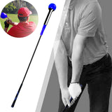 Maxbell Portable Golf Swing Training Aid Practice Position Correction Women Men 100cm Blue