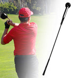 Maxbell Portable Golf Swing Training Aid Practice Position Correction Women Men 100cm Black