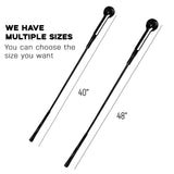 Maxbell Portable Golf Swing Training Aid Practice Position Correction Women Men 120cm Black