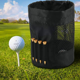 Maxbell Golf Ball Bags with Tee Holder Drawstring for Practice Outdoor Accessories