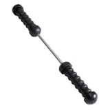 Maxbell Arm Power Exerciser Home Gym Women Men Resistance Exercise System Bands black 30kg