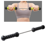 Maxbell Arm Power Exerciser Home Gym Women Men Resistance Exercise System Bands black 30kg