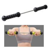 Maxbell Arm Power Exerciser Home Gym Women Men Resistance Exercise System Bands black 30kg